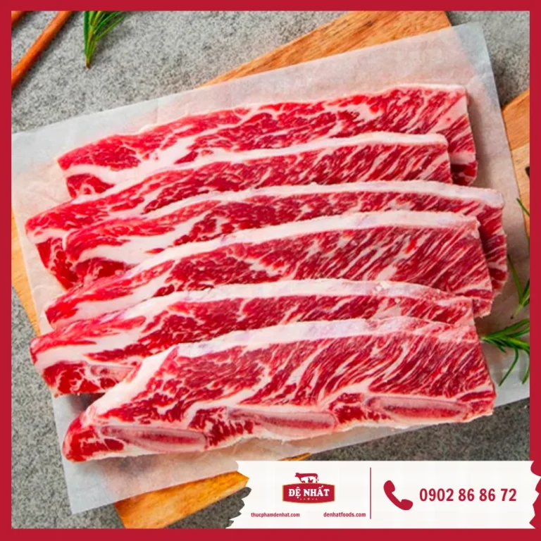 Gù Bò Úc Nolan Đông Lạnh – Thịt Mềm, Vân Mỡ Đẹp Cho Món Nướng, Phở