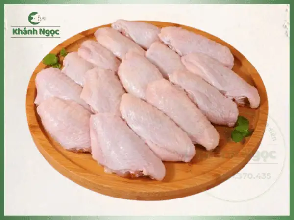 Cánh Gà Khúc Giữa Tươi Giá Sỉ - Phân Size Đều, Tối Ưu Lợi Nhuận Cho Quán Nhậu, Nhà Hàng