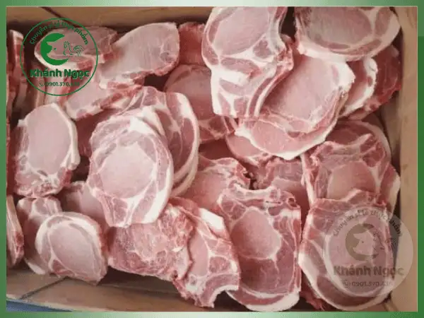 Cốt Lết Heo Đông Lạnh Giá Sỉ (Cotlet) - Nguyên Liệu Chuẩn Cho Quán Cơm Tấm, Bếp Công Nghiệp
