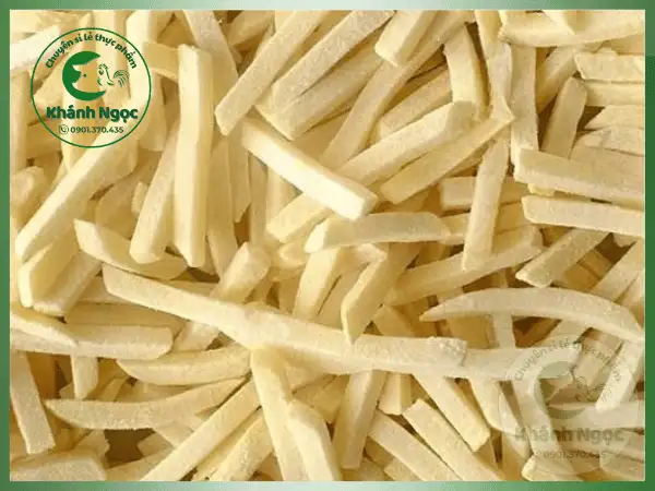 Khoai Tây Chiên Đông Lạnh Giá Sỉ - Sợi Giòn Lâu, Vàng Rụm Cho Fastfood, Nhà Hàng