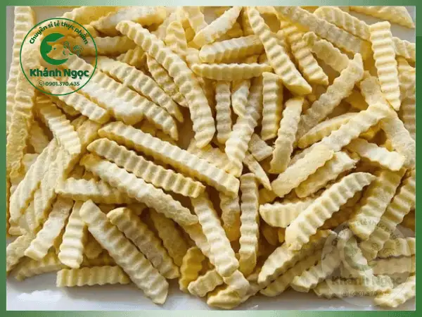 Khoai Tây Chiên Đông Lạnh Giá Sỉ - Sợi Giòn Lâu, Vàng Rụm Cho Fastfood, Nhà Hàng - Ảnh 2