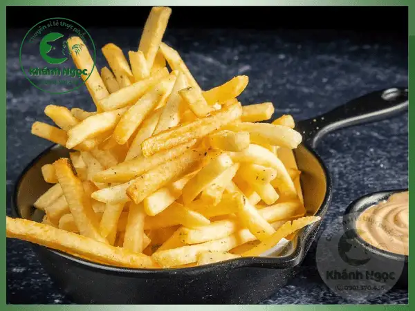 Khoai Tây Chiên Đông Lạnh Giá Sỉ - Sợi Giòn Lâu, Vàng Rụm Cho Fastfood, Nhà Hàng - Ảnh 3