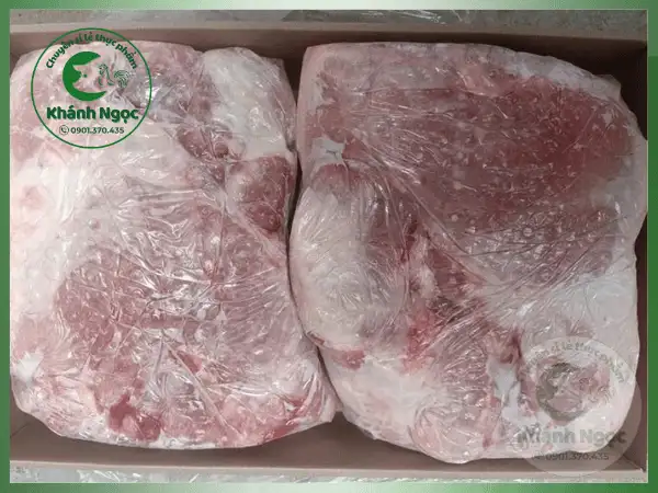 Nạc Đùi Heo Đông Lạnh Giá Sỉ - 100% Nạc, Tối Ưu Chi Phí Cho Bếp Công Nghiệp, Trường Học - Ảnh 3