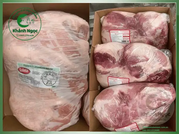 Nạc Đùi Heo Đông Lạnh Giá Sỉ - 100% Nạc, Tối Ưu Chi Phí Cho Bếp Công Nghiệp, Trường Học - Ảnh 2