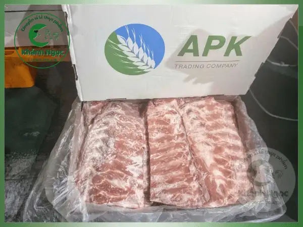 Sườn Bẹ Heo Đông Lạnh Giá Sỉ - Dày Thịt, Tiêu Chuẩn Cho Quán Cơm Tấm, Suất Ăn CN - Ảnh 4