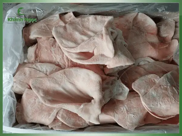 Tai Heo Đông Lạnh Giá Sỉ - Làm Sạch Sẵn, Giòn Sần Sật Cho Quán Nhậu, Cơ Sở Giò Chả