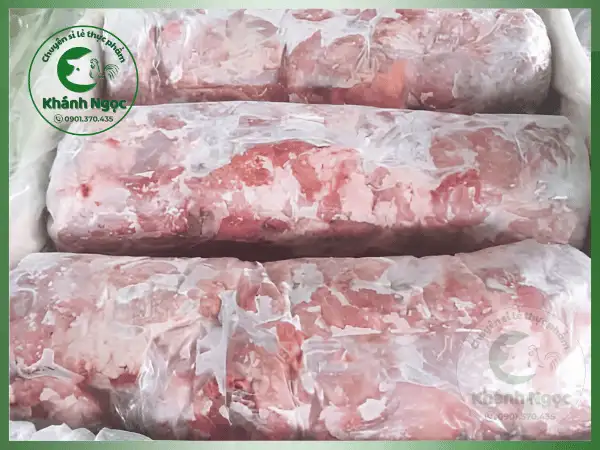 Thịt Trâu Vụn Đông Lạnh Mã 152 Giá Sỉ - Ép Giá Vốn Tối Đa Cho Xưởng Bò Viên, Bếp Công Nghiệp - Ảnh 3
